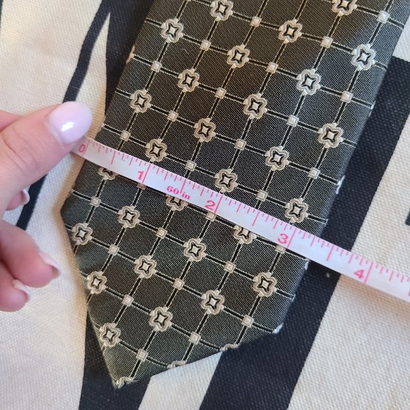 Pronto Uomo Couture Authentic 100% Silk Tie - Picture 3 of 3